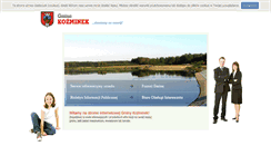Desktop Screenshot of kozminek.pl