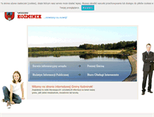 Tablet Screenshot of kozminek.pl